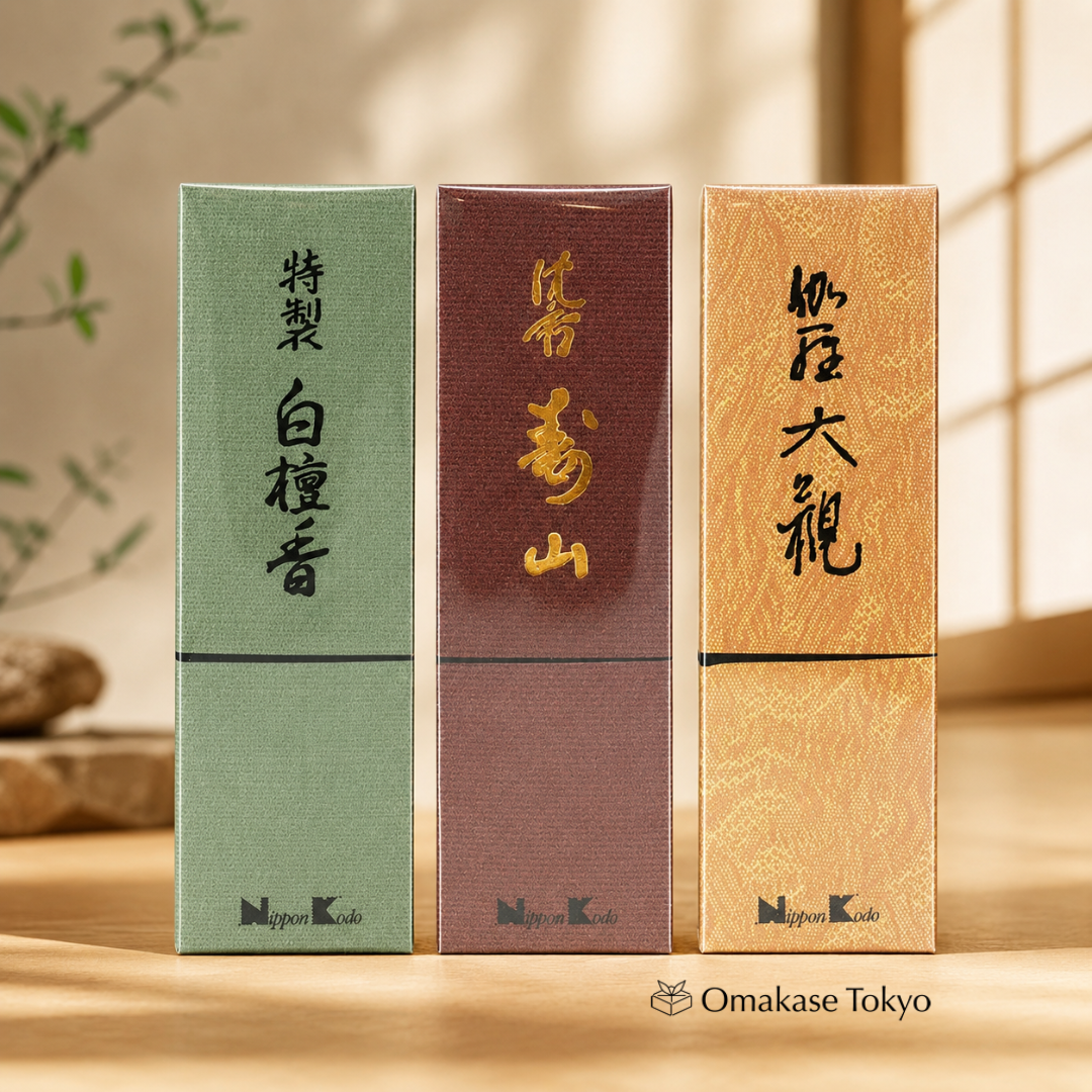 Nippon Kodo Premium Incense Stick Set – 3 Types