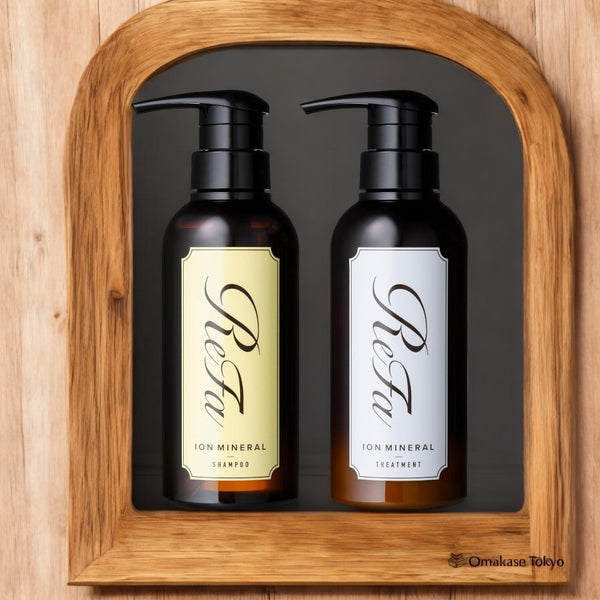 ReFa ION MINERAL 4点セット ReFa ION Mineral Shampoo & Treatment set – Omakase Tokyo