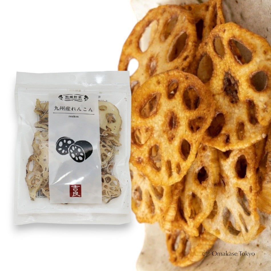 Kira Foods Dried Vegetables (Lotus Root) Kyushu Products 30g × 5 bags