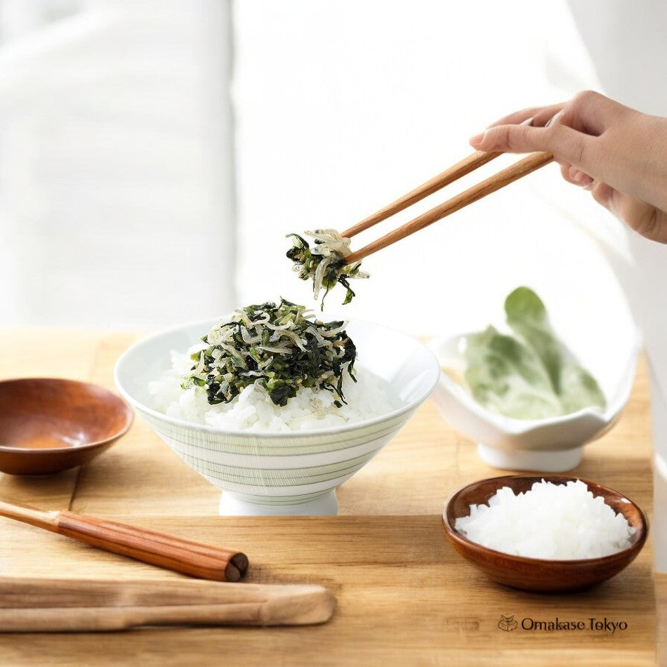 Tokayo Rice Nozawana Chirimen Furikake Rice Topping – Omakase Tokyo