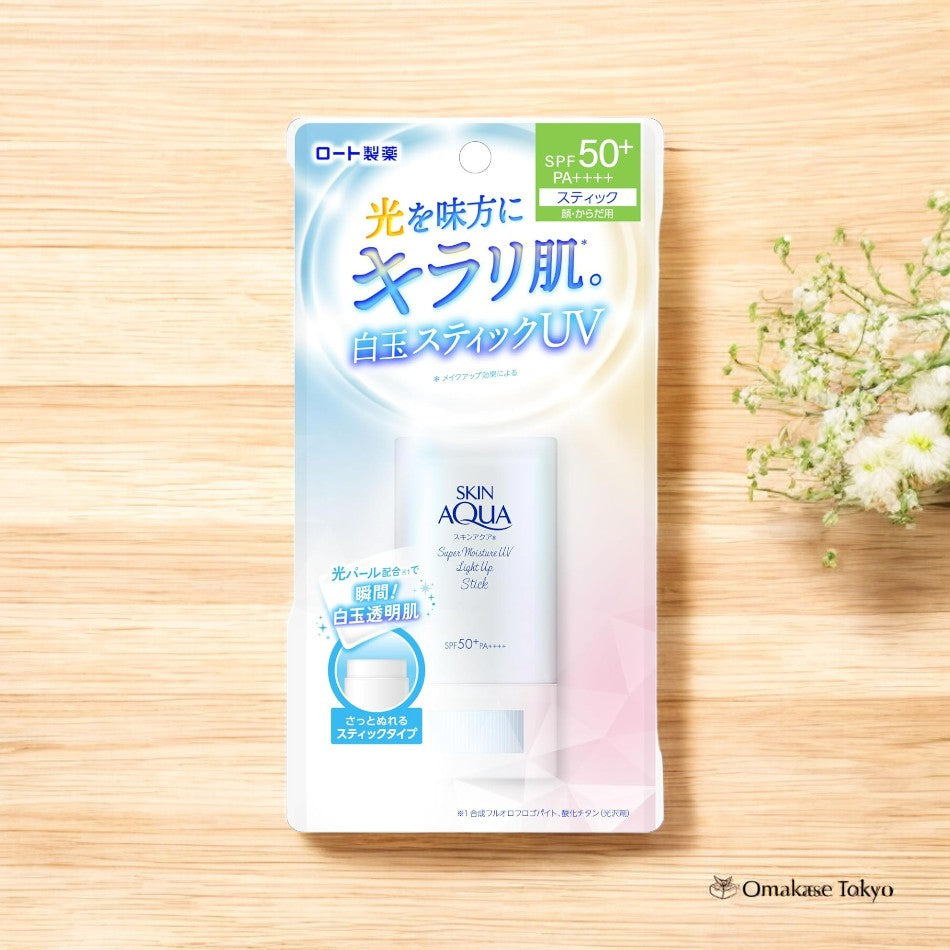 Rohto SKIN AQUA Super Moisture UV Light Up Stick