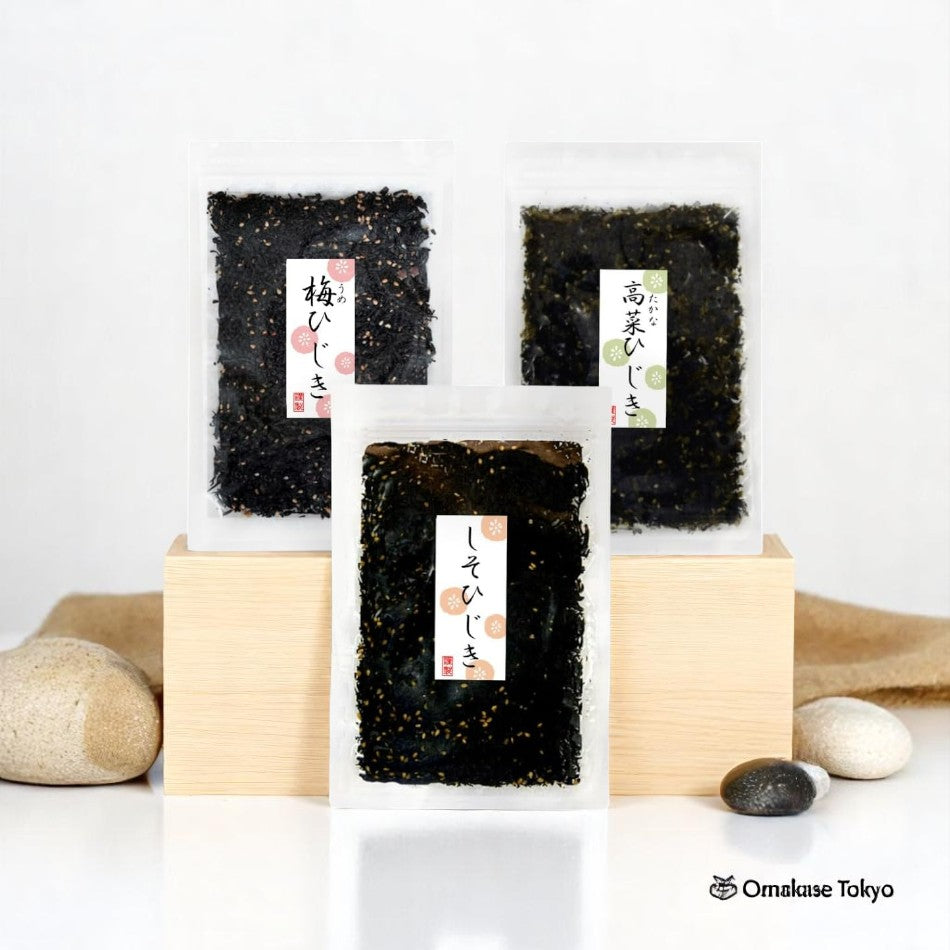Kaiso Honpo Hijiki Furikake Rice Seasoning 3 Bags