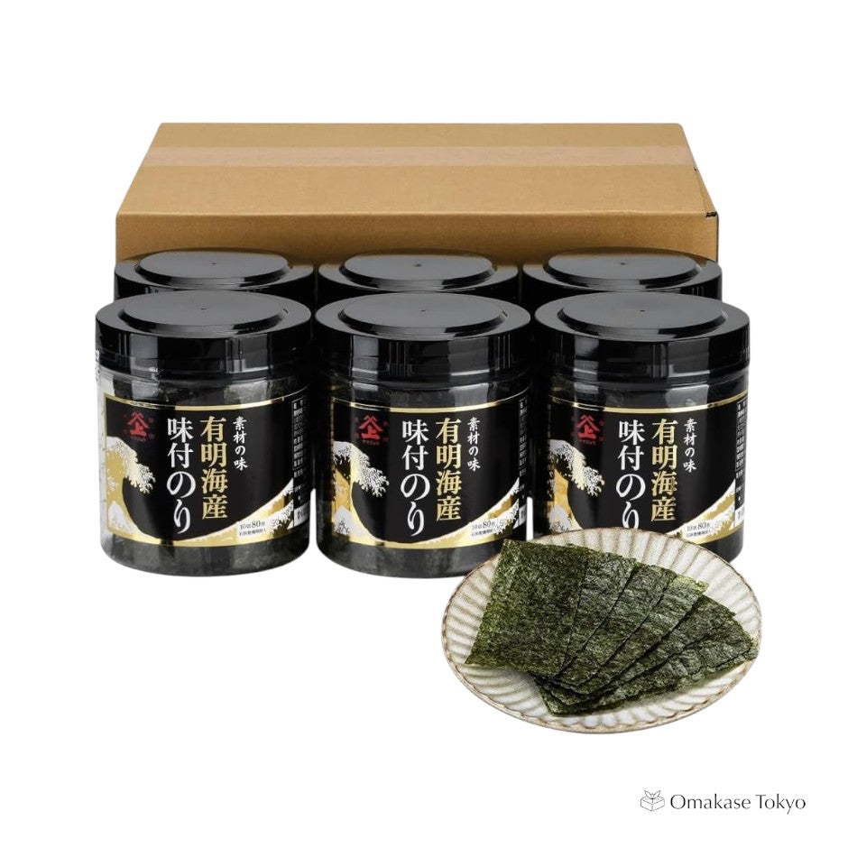 Segawa Honten Additive Free Seasoned Nori 6 Pack