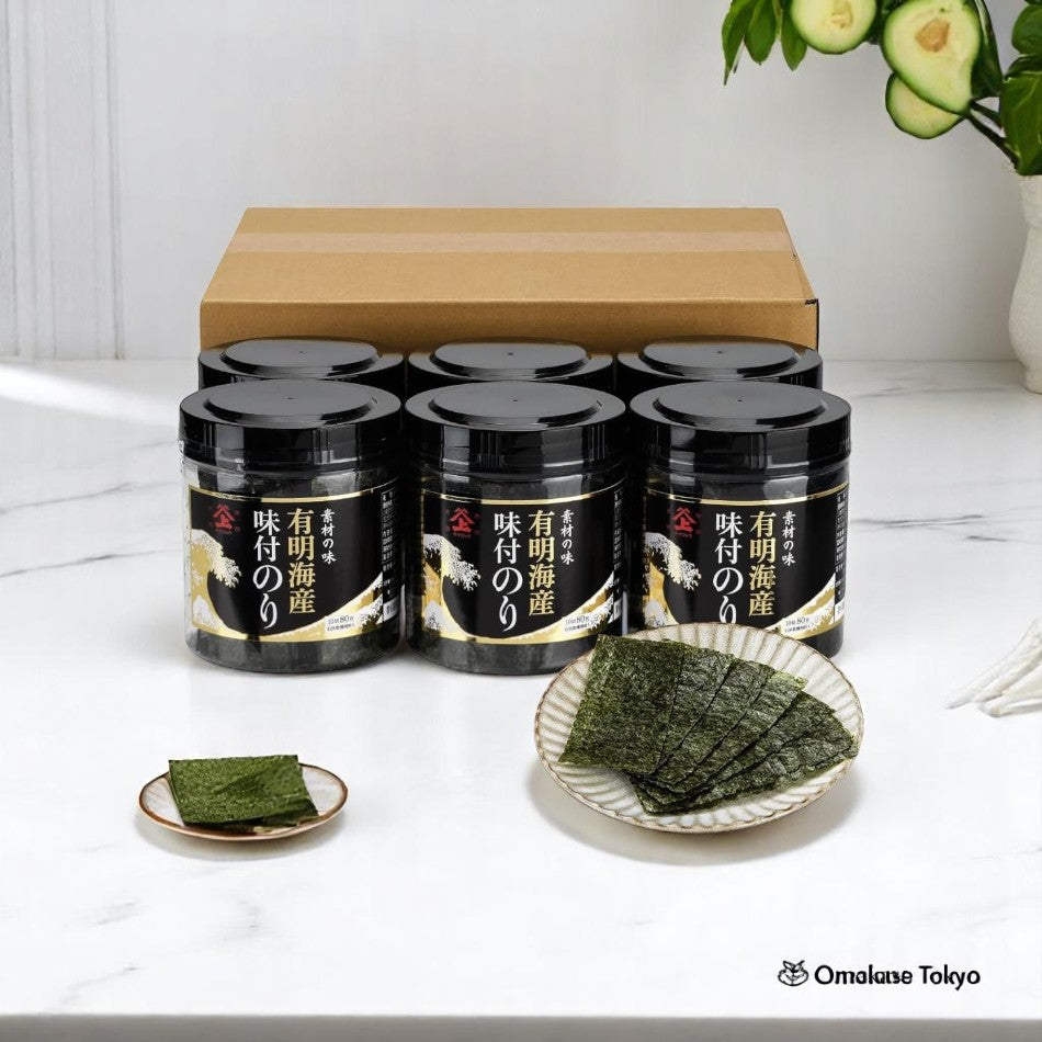 Segawa Honten Additive Free Seasoned Nori 6 Pack