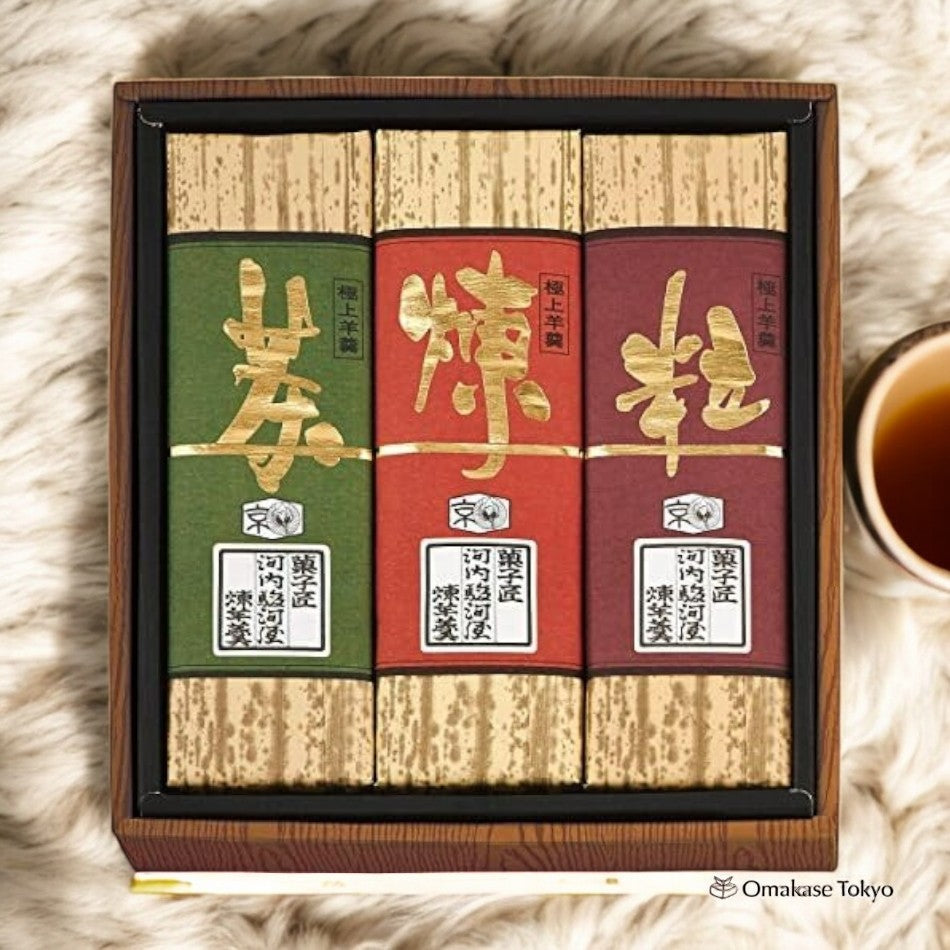 Kawachi Surugaya Supreme Sheep Kan 3 Pieces – Omakase Tokyo