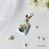 Shirasaki Hachimangu Pet Amulet Dark Brown