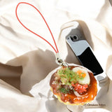 Food Sample Mobile Strap Okonomiyaki