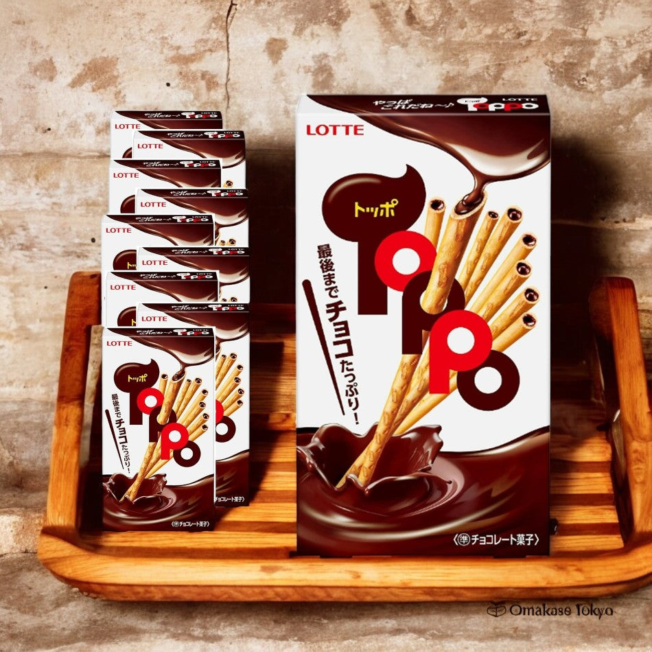 Lotte Toppo 2 Bags x 10 Packs