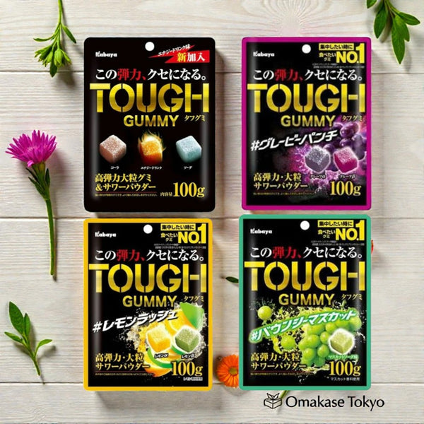 Kabaya Tough Gummy Assorted 4 Pack set – Omakase Tokyo