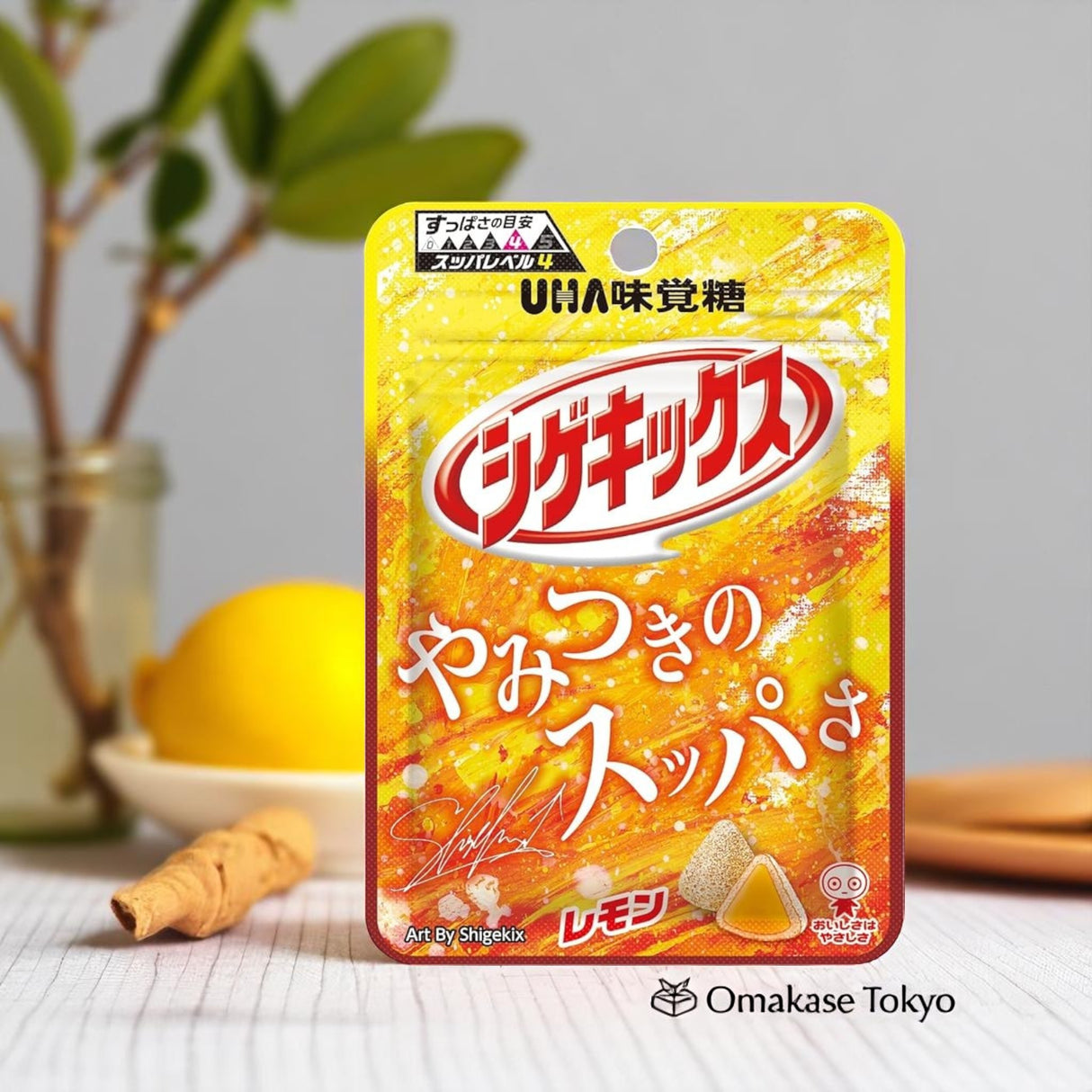 UHA Mikakuto Shigekix Lemon Gummy