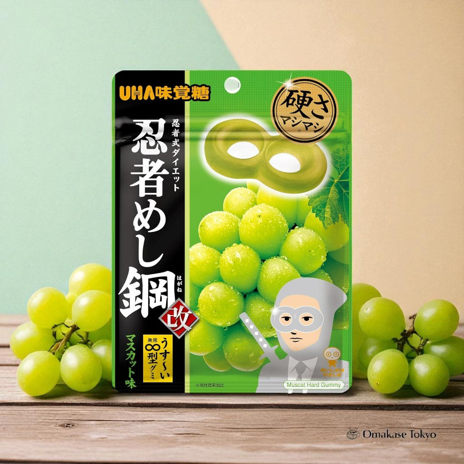UHA味觉糖忍者钢玫瑰香口味