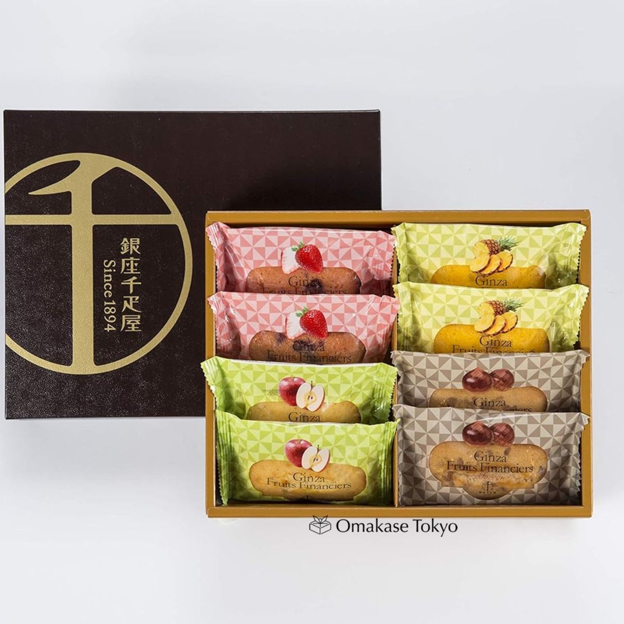 Ginza Sembikiya Fruit Pastry Financier (8piece)