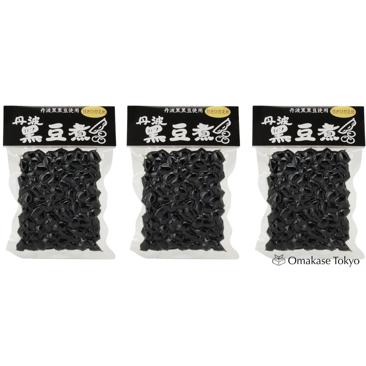 Yakuno Bussan Simmered Tanba Black Beans 3Pack