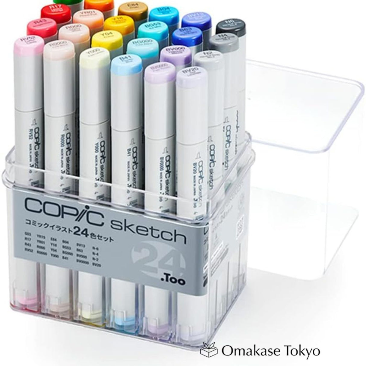 Copic Sketch 24-Color Set