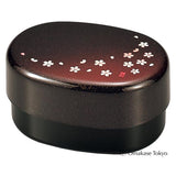 Tatsumiya Akane Sakura Oval Bento Box in Red