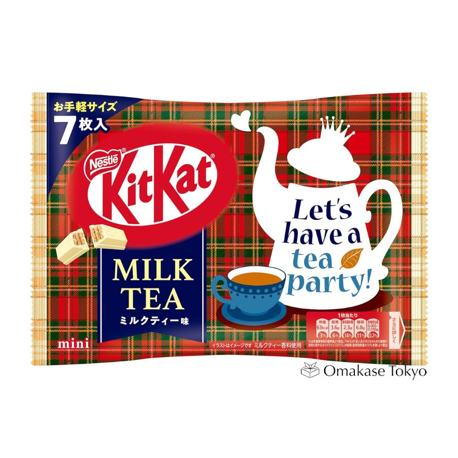 Nestle KitKat Mini Milk Tea 7Pieces (pack of 6)
