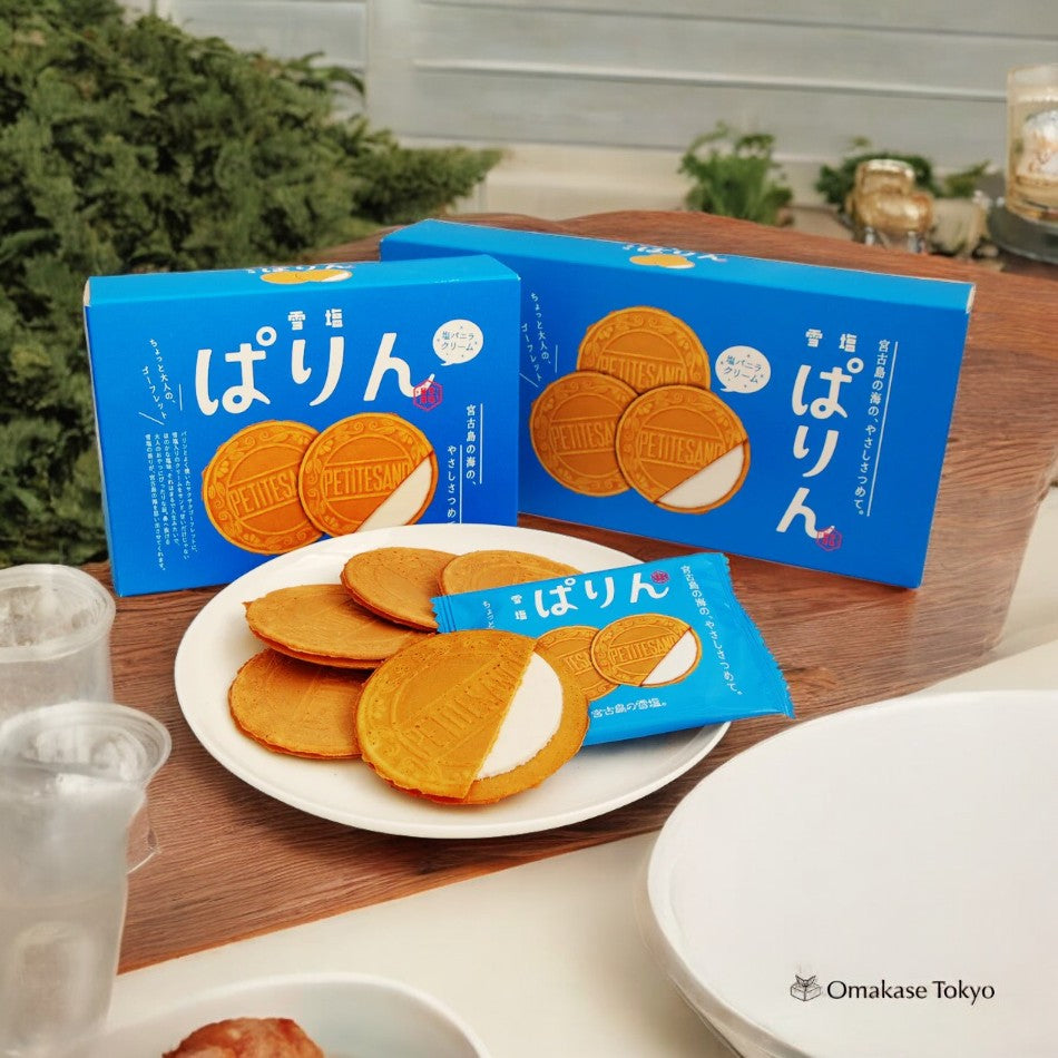 Miyako Island Snow Salt Vanilla Cream Gaufrette