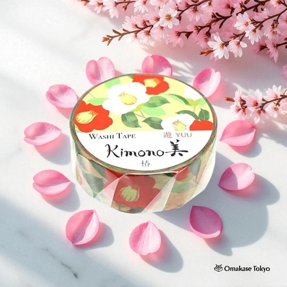 日本和纸遮蔽胶带山茶花
