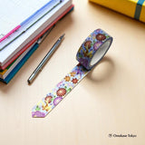 Ruban de masquage japonais Washi Okinawa Bingata Botan