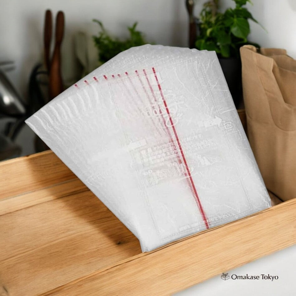 Rip Wrapper Onigiri Rice Ball Plastic Wrapper Convenience Store Style – Omakase Tokyo