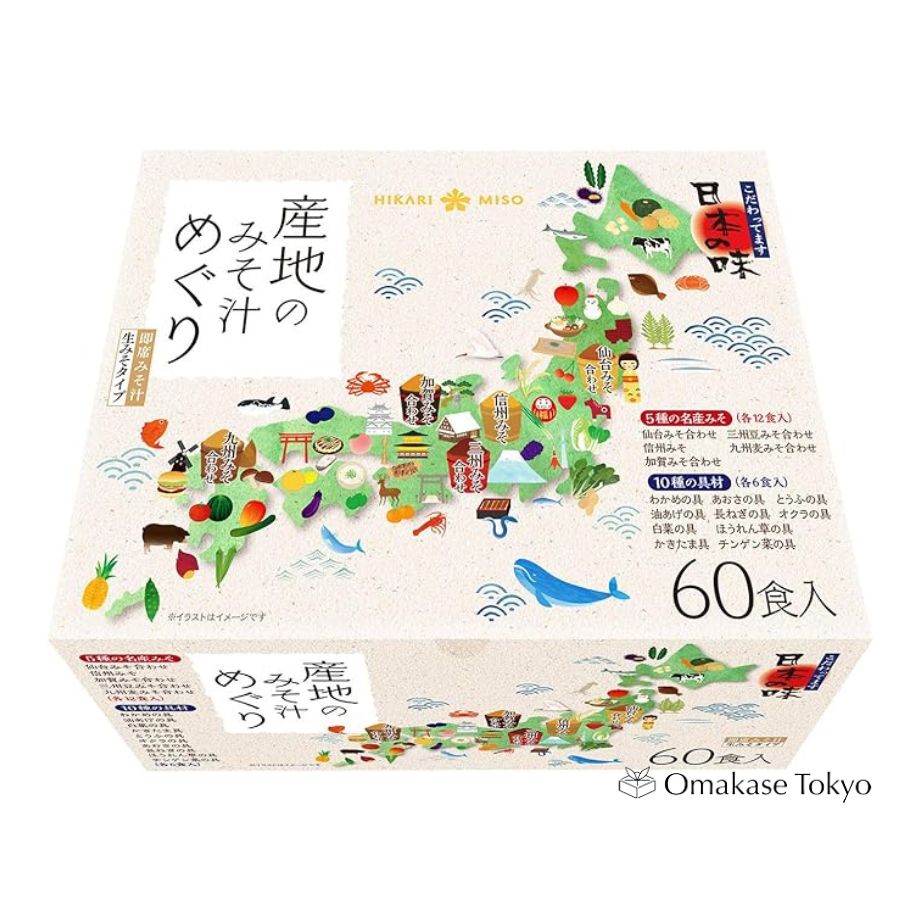 Hikari Miso Soup Tour of Production Areas 60meals