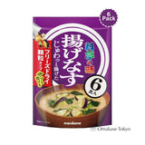 Marukome Freeze Dried Miso Soup Fried Eggplant 6 servings x 6 bags