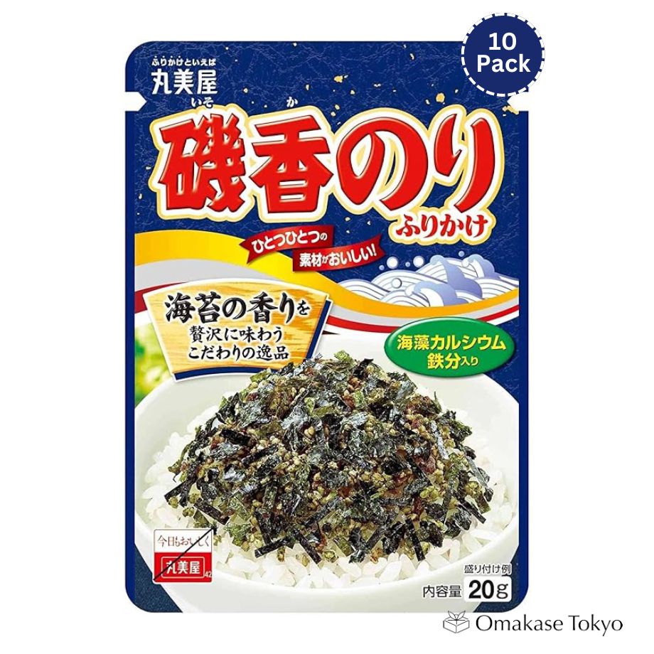 Marumiya Food Isoka Nori Furikake 20g x 10 pieces