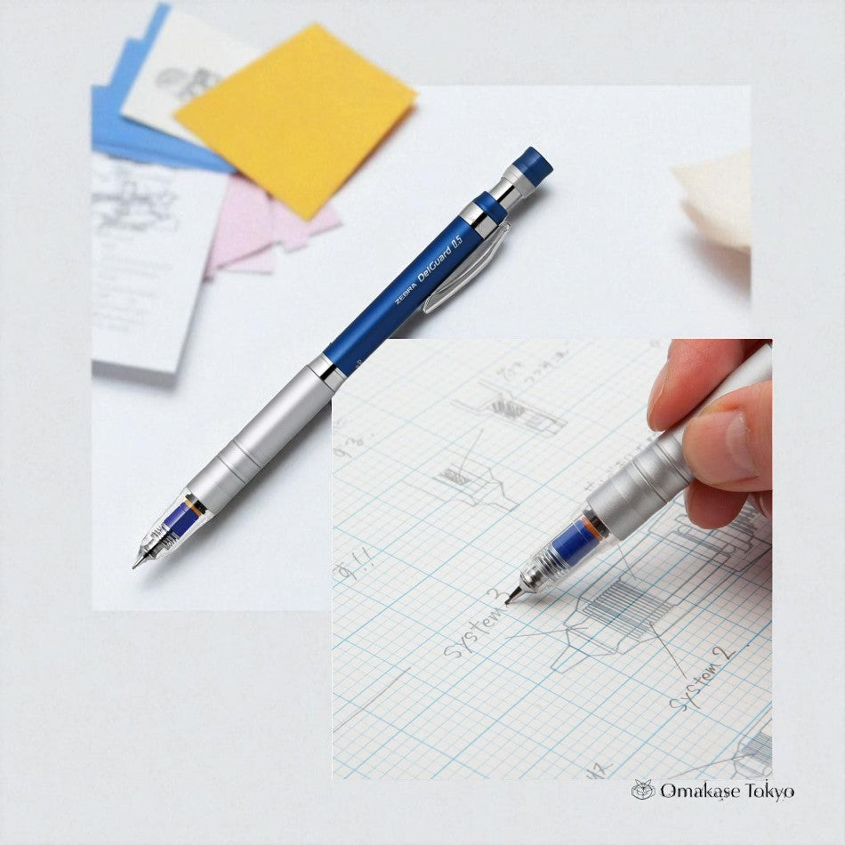 Zebra Sharp Pen Delgado Type LX (Bleu)