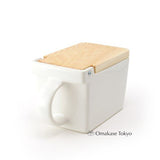 ZERO JAPAN Kitchen Container White BST17 WH  Salt Box