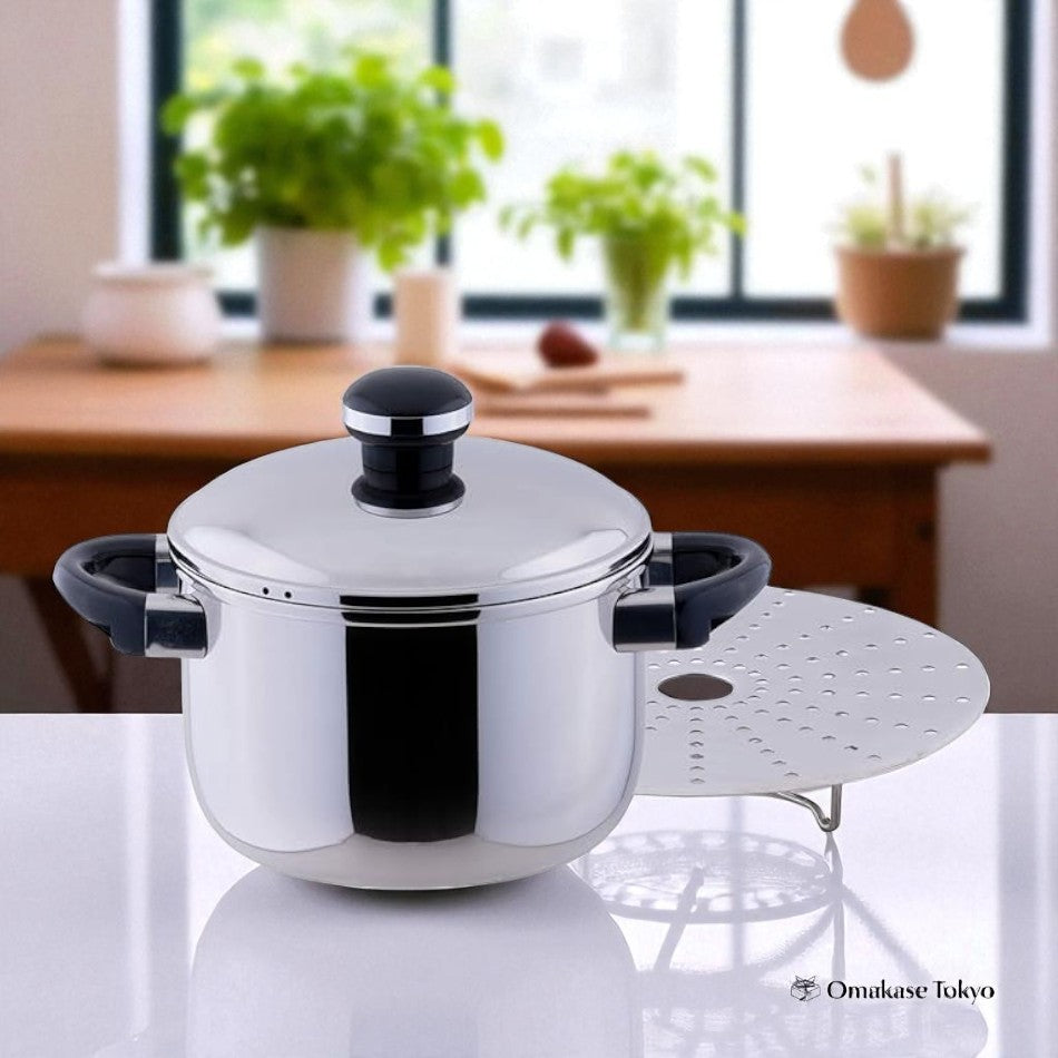 Jutoku Stew Pot and Steam Plate 22cm