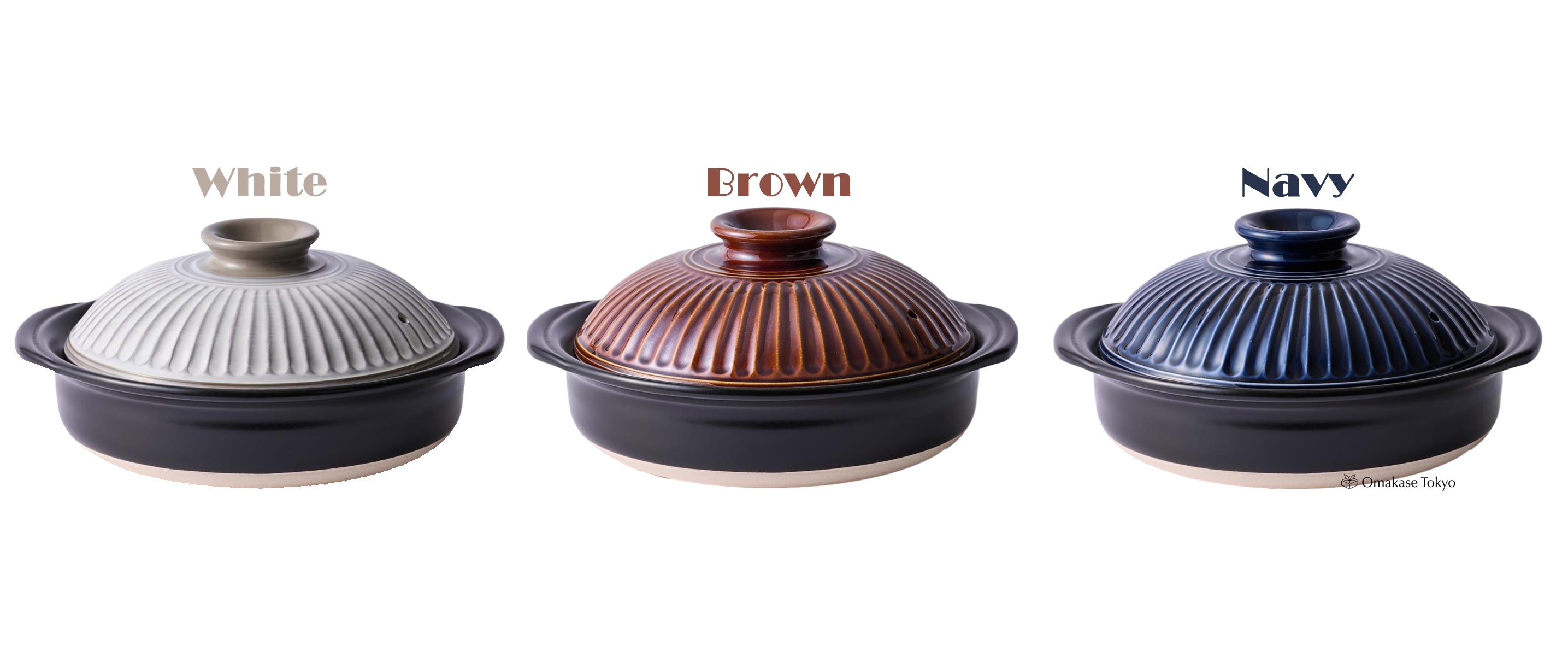 Ginpo Kikka Banko Donabe Japanese Clay Pot 3 Variants – Omakase Tokyo
