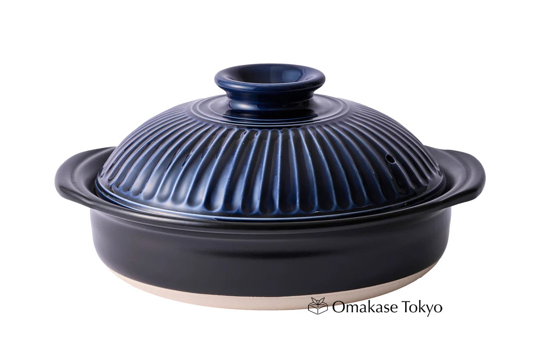 Ginpo Kikka Banko Donabe Japanese Clay Pot for 3 to 4 persons