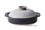 Ginpo Kikka Banko Donabe Japanese Clay Pot for 3 to 4 persons