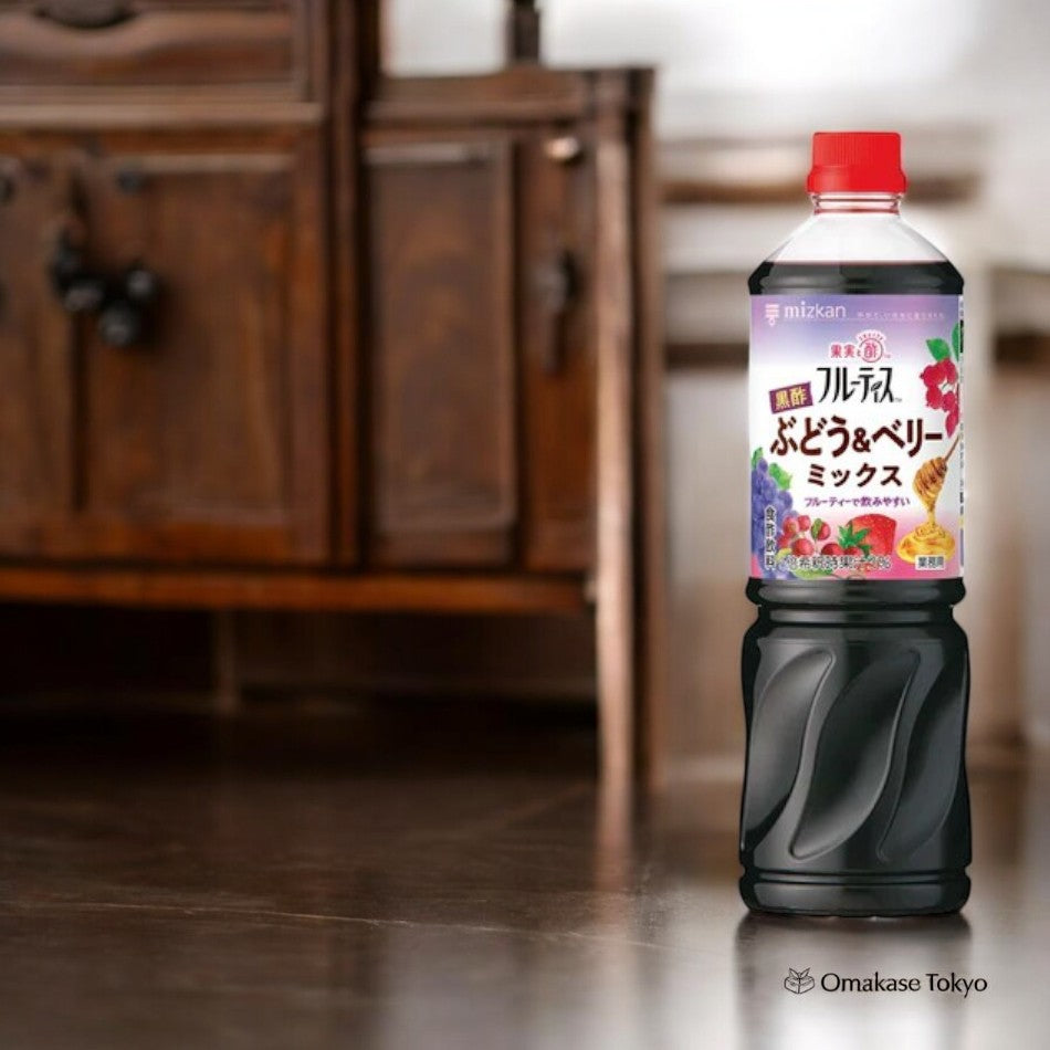 Mizkan Fruitis Black Vinegar Grape & Berry – Omakase Tokyo