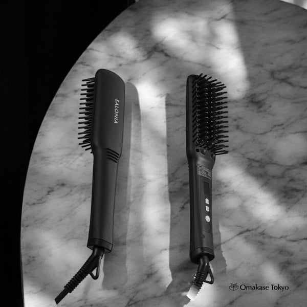 Salonia Straight Heat Brush Black – Omakase Tokyo