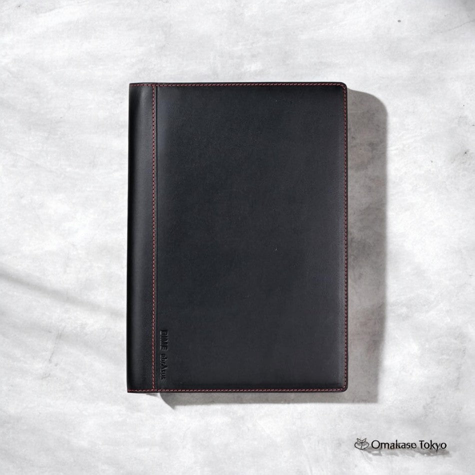 Bloc-notes Super Consumer Design – Organisateur de carnet de notes en cuir A5 (noir)