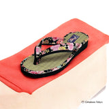 Daimyo Shokai Tatami Folding Sandals- Black