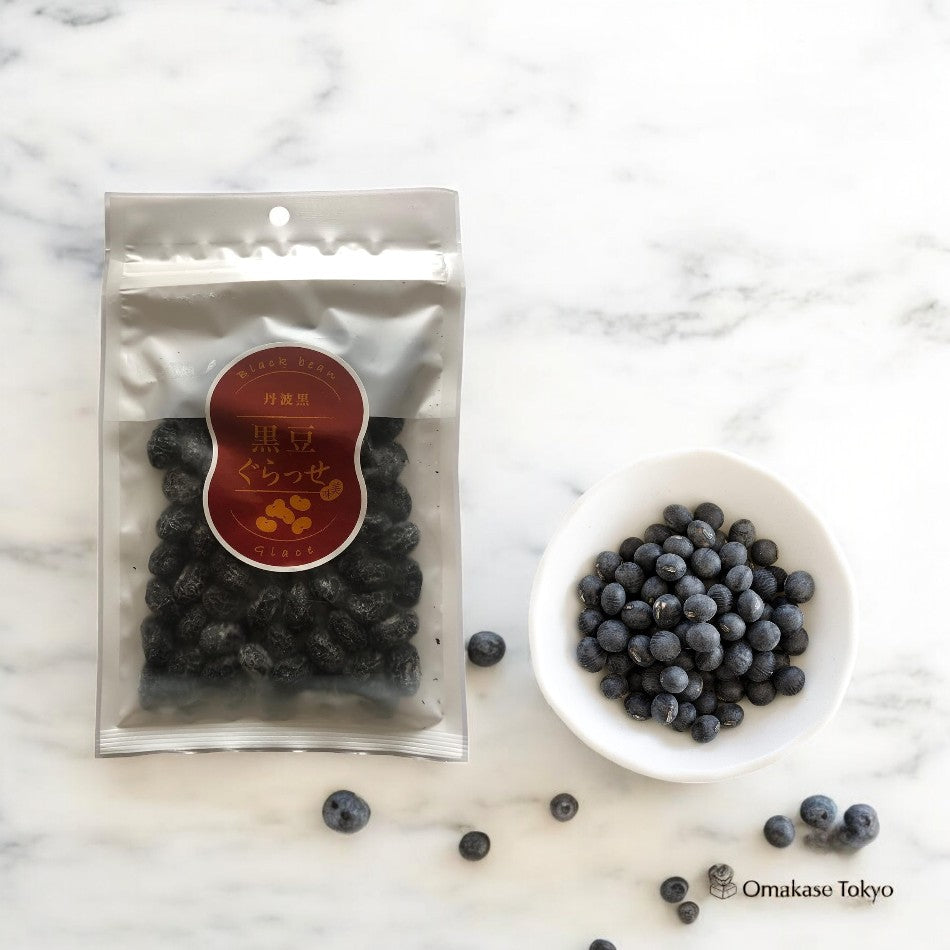 Yakuno Bussan Tanba Black Glazed Black Beans 200g