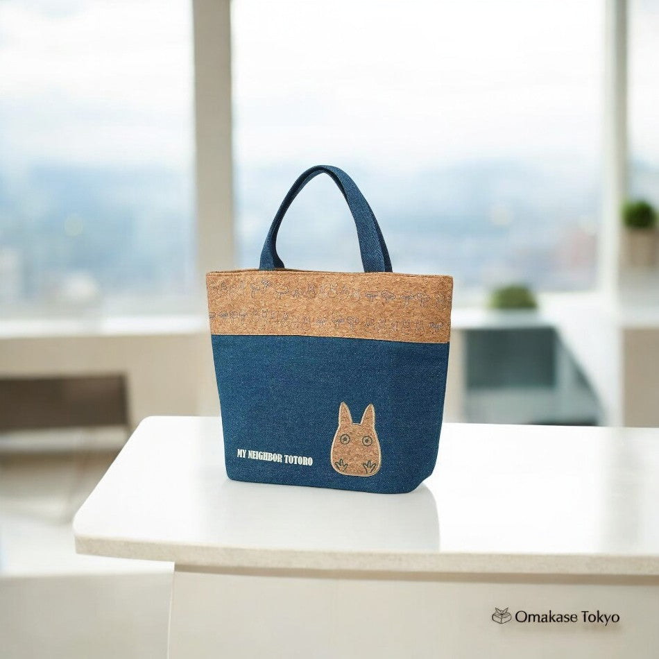 Studio Ghibli “My Neighbor Totoro” Denim Fabric Lunch Bag