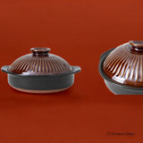 Ginpo Kikka Banko Donabe Japanese Clay Pot 3 Variants