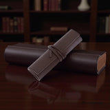 Acacia Style Roll Pen Case – Genuine Leather