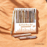 Ensemble de stylos à bille à encre gel pastel Four Candies – 12 pièces