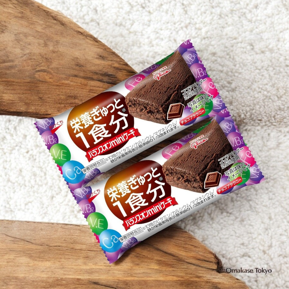 Glico Balance On Mini Choco Brownie 20pcs