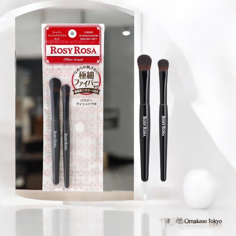 ROSY ROSA Fiber Eyeshadow Brush Set S&L