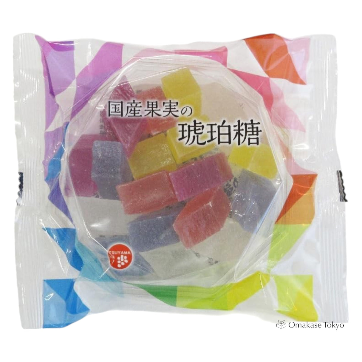 水晶般的日本水果糖红白糖 5种口味