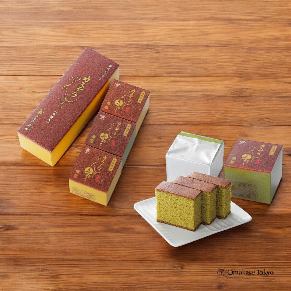 Nagasaki Traditional Castella Classic & Matcha Set