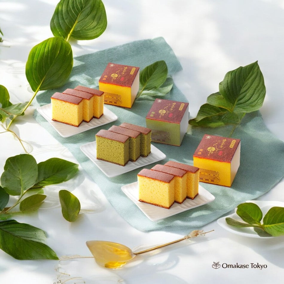 Nagasaki Traditional Castella Classic & Matcha Set