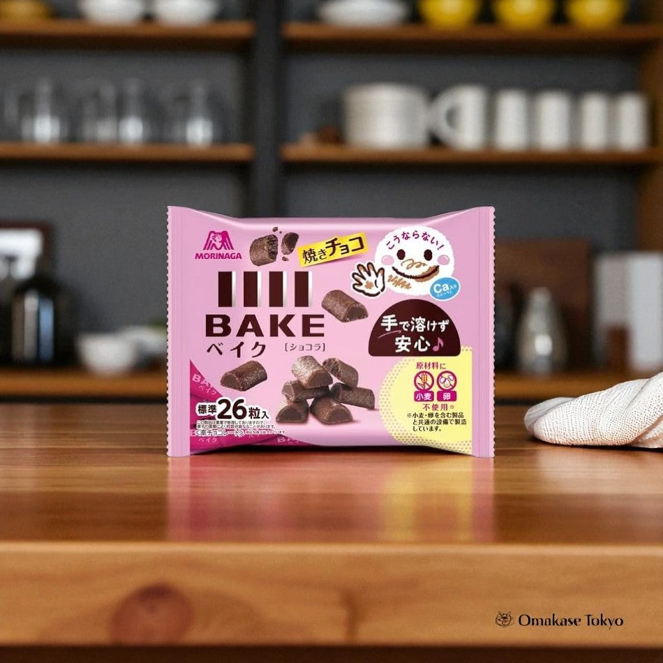 Morinaga Seika Bake Chocolat Large Bag,(101 g)