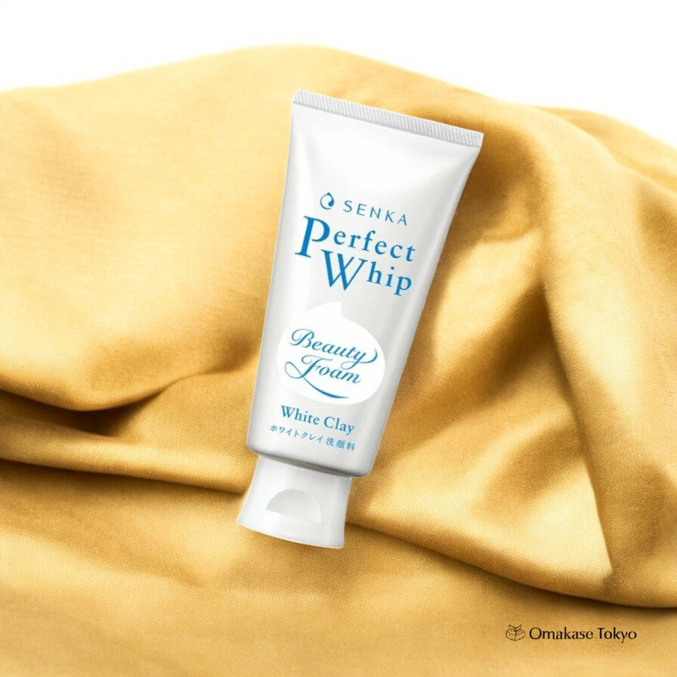 Shiseido Senka Perfect Whip White Clay Pore Cleanser – Omakase Tokyo