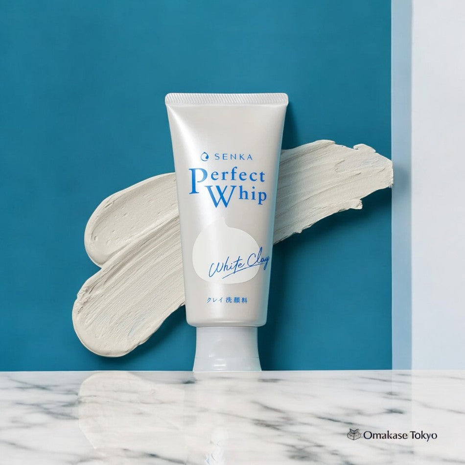 Shiseido Senka Perfect Whip White Clay Pore Cleanser – Omakase Tokyo
